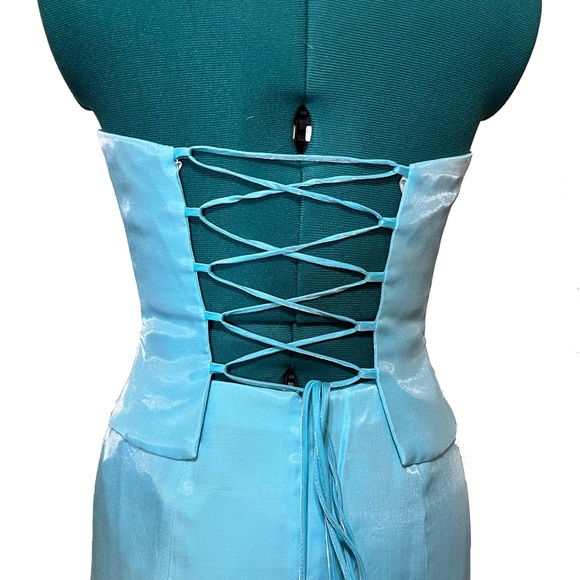 Faviana Strapless Two-Piece Prom Dress - Picture 4 of 10